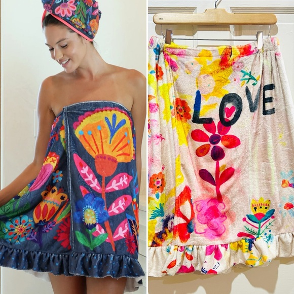 NATURAL LIFE Other - {Natural Life} NWT Super Soft Women's Towel Wrap Gift Gifting New Boho Hippie